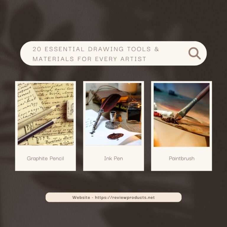 20 Essential Drawing Tools & Materials for Every Artist