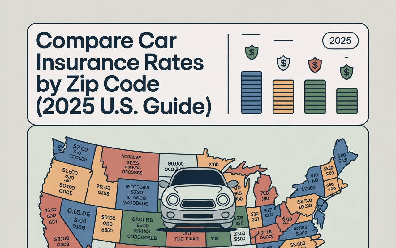 Compare Car Insurance Rates by ZIP Code (2025 U.S. Guide)